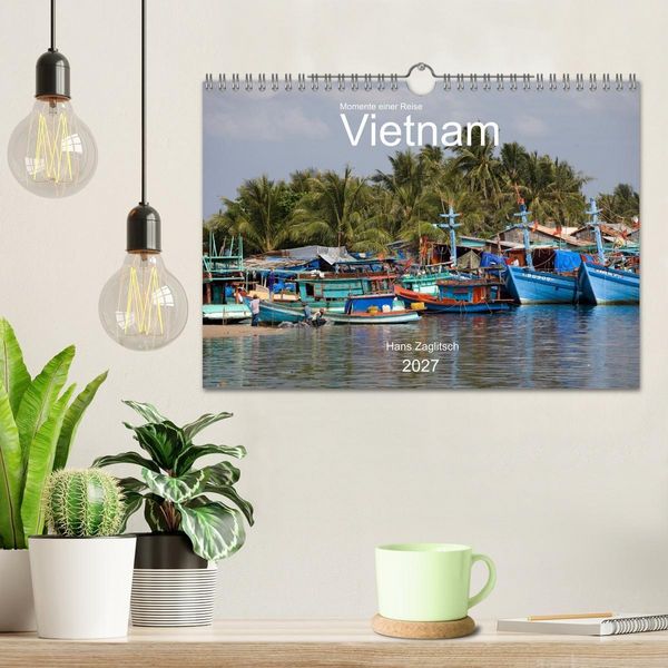 Produktbild: Vietnam - Momente einer Reise (Wandkalender 2027 DIN A4 quer), CALVENDO Monatskalender