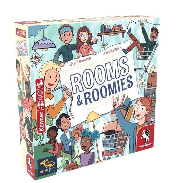 Rooms & Roomies (Deep Print Games) (English Edition)