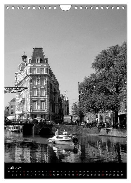 Produktbild: Metropole Amsterdam (Wandkalender 2026 DIN A4 hoch), CALVENDO Monatskalender