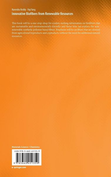 Produktbild: Innovative Biofibers from Renewable Resources