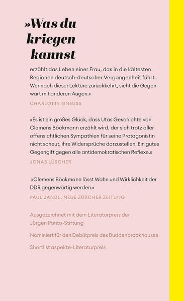 Produktbild: Was du kriegen kannst