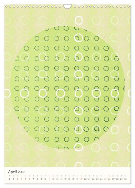 Produktbild: Punkt Punkt Punkt (Wandkalender 2026 DIN A3 hoch), CALVENDO Monatskalender
