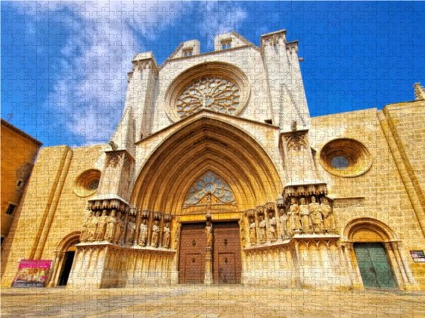 Produktbild: CALVENDO Puzzle Catedral de Tarragona 1000 Teile Lege-Gr&ouml;&szlig;e 64 x 48 cm Foto-Puzzle Bild von LianeM