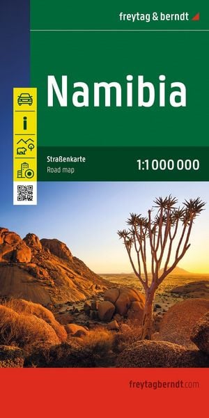 Produktbild: freytag & berndt Stra&szlig;enkarte Namibia 1:1 Mio.