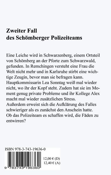 Produktbild: Die Tote, die noch lebt