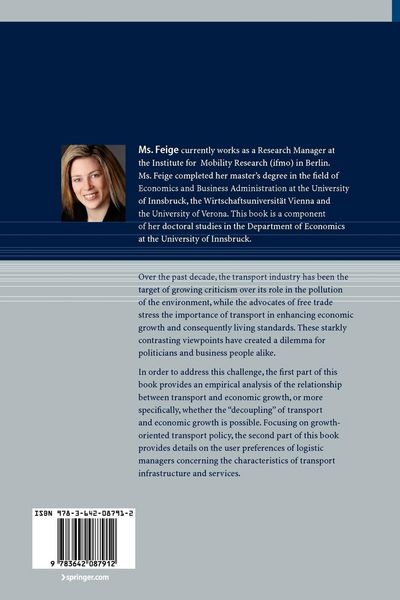 Produktbild: Transport, Trade and Economic Growth - Coupled or Decoupled?
