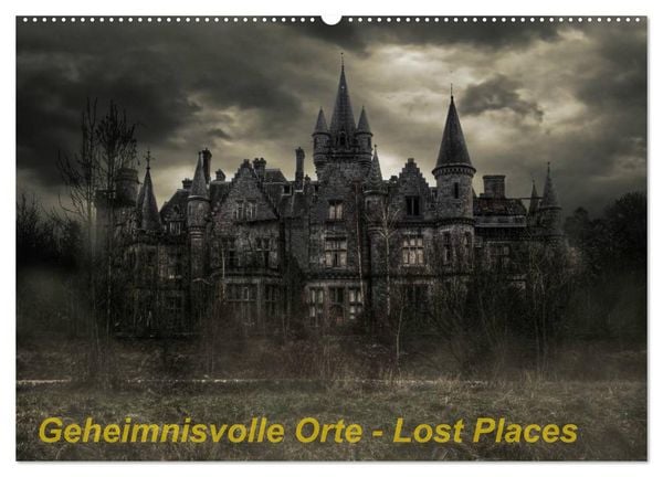 Produktbild: Geheimnisvolle Orte - Lost Places (Wandkalender 2026 DIN A2 quer), CALVENDO Monatskalender