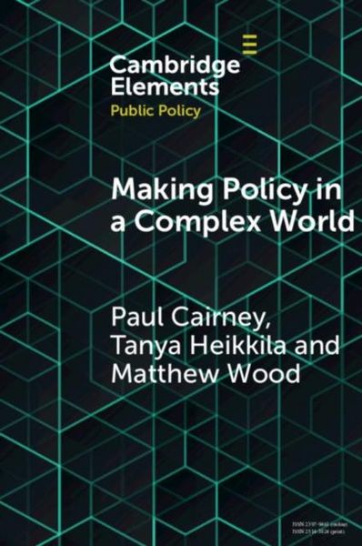 Produktbild: Making Policy in a Complex World