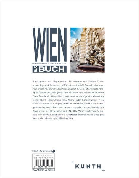 Produktbild: KUNTH Wien. Das Buch