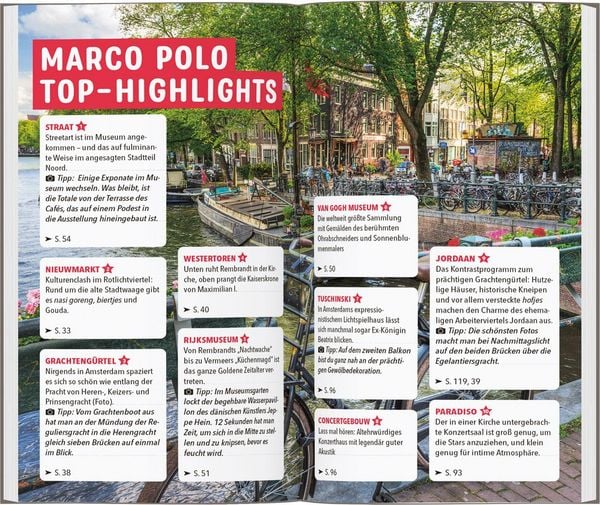Produktbild: MARCO POLO Reisef&uuml;hrer Amsterdam