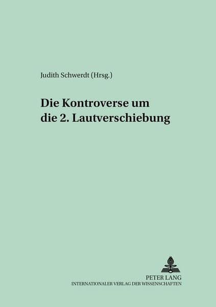 Produktbild: Die Kontroverse um die 2. Lautverschiebung