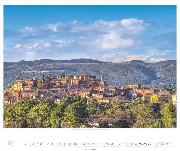 Produktbild: Provence Kalender 2026 - Blühende Lavendelfelder und malerische Dörfer