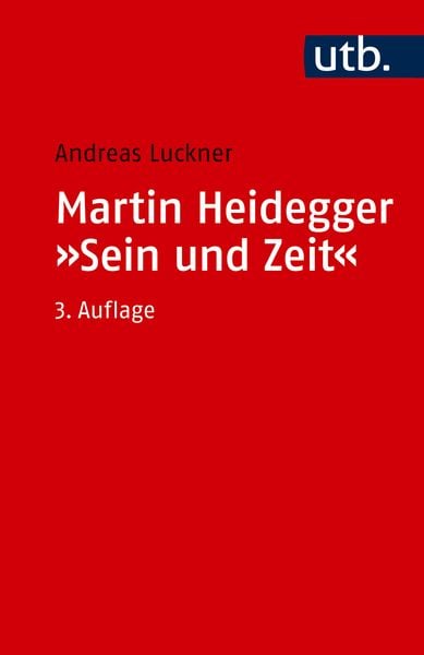 Produktbild: Martin Heidegger: "Sein und Zeit"