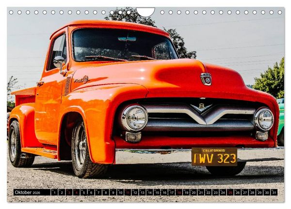 Produktbild: FORD PICK-UPS F 1 - F 100 (Wandkalender 2026 DIN A4 quer), CALVENDO Monatskalender