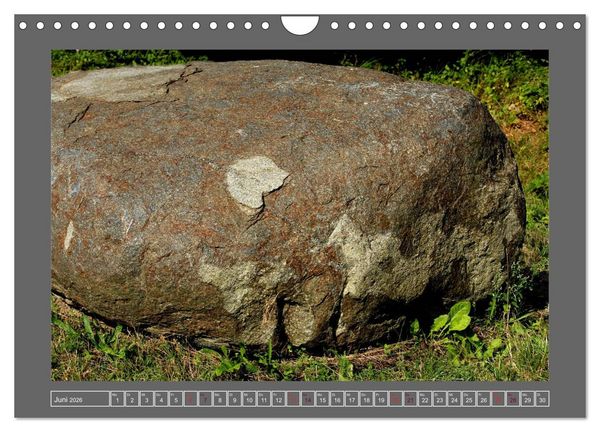 Produktbild: Gesteine und mineralische Bildungen (Wandkalender 2026 DIN A4 quer), CALVENDO Monatskalender