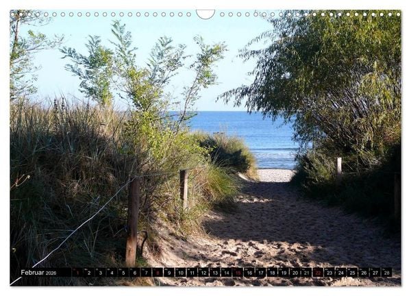 Produktbild: USEDOM - Seeb&auml;der und Naturparadies (Wandkalender 2026 DIN A3 quer), CALVENDO Monatskalender