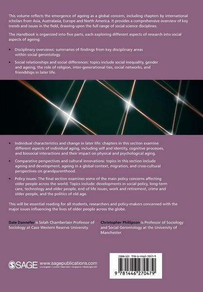 Produktbild: The SAGE Handbook of Social Gerontology