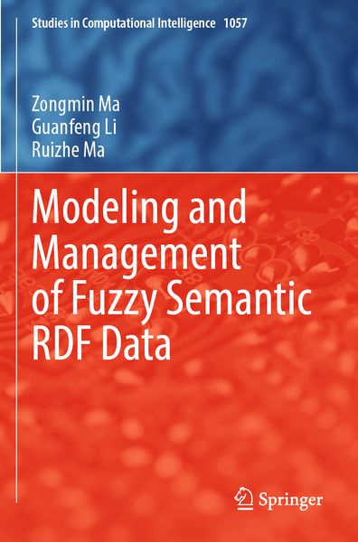 Produktbild: Modeling and Management of Fuzzy Semantic RDF Data
