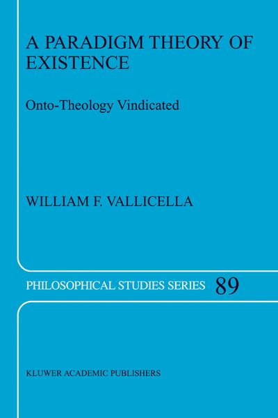 Produktbild: A Paradigm Theory of Existence