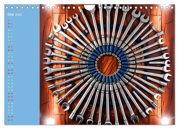 Produktbild: Werkzeug-Magie (Wandkalender 2026 DIN A4 quer), CALVENDO Monatskalender