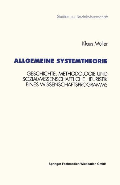 Produktbild: Allgemeine Systemtheorie