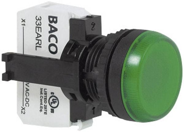 BACO L20SE10L Meldeleuchte mit LED-Element Rot 24 V/DC, 24 V/AC 1St.