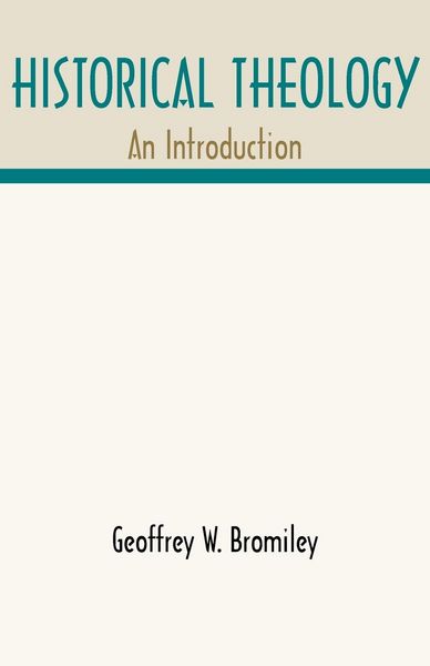 Produktbild: Historical Theology
