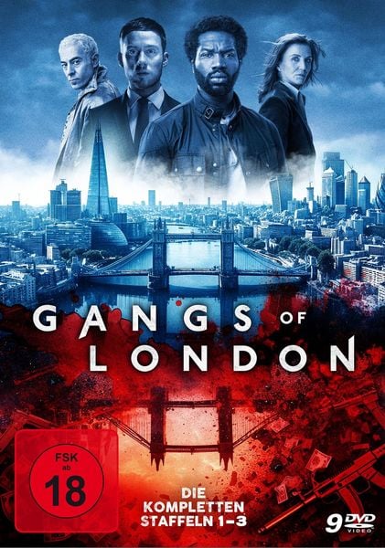Produktbild: Gangs of London - Staffel 1-3 [9 DVDs]