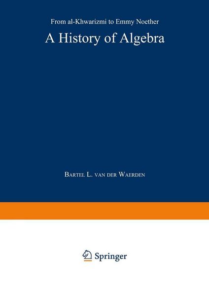 Produktbild: A History of Algebra