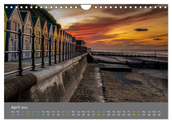 Produktbild: Sand n Sea in Norfolk (Wall Calendar 2026 DIN A4 landscape), CALVENDO 12 Month Wall Calendar