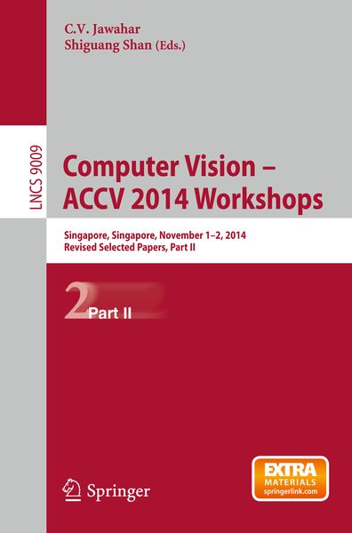 Produktbild: Computer Vision - ACCV 2014 Workshops