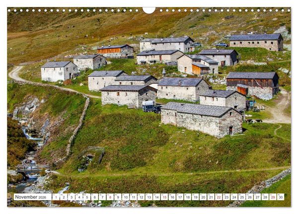 Produktbild: Jagdhausalm in Osttirol (Wandkalender 2026 DIN A3 quer), CALVENDO Monatskalender
