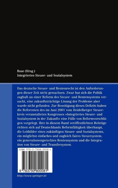 Produktbild: Integriertes Steuer- und Sozialsystem