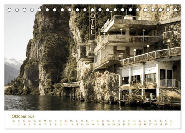 Produktbild: GARDASEE - das Nordufer (Tischkalender 2026 DIN A5 quer), CALVENDO Monatskalender