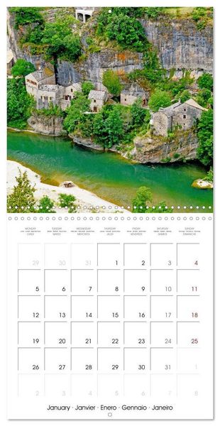Produktbild: Fantastic shots of France (Wall Calendar 2026 12 &times; 12 Inch) CALVENDO 12 Month Wall Calendar