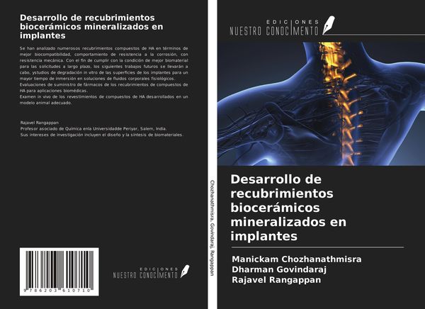 Produktbild: Desarrollo de recubrimientos biocer&aacute;micos mineralizados en implantes