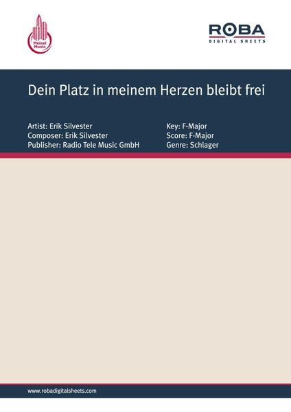 Produktbild: Dein Platz in meinem Herzen bleibt frei