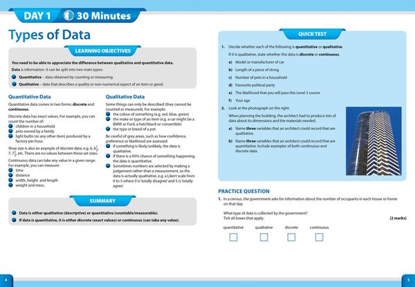 Produktbild: AQA Level 3 Certificate Mathematical Studies: In a Week