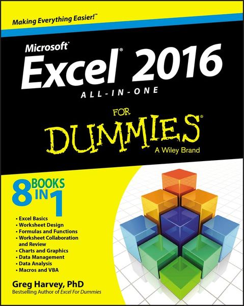 Produktbild: Excel 2016 All-in-One For Dummies