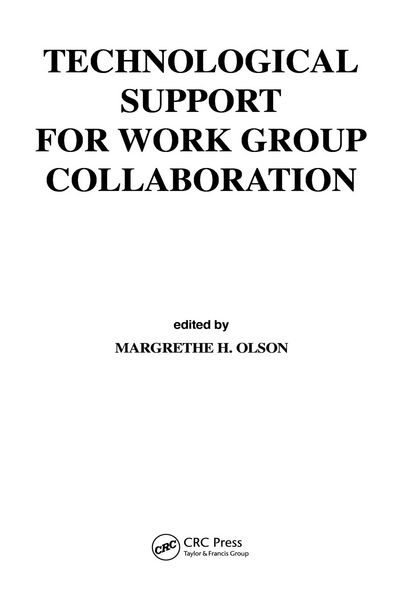 Produktbild: Technological Support for Work Group Collaboration