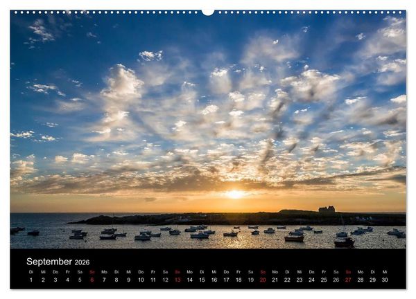 Produktbild: Faszination Meer und Wolken (Wandkalender 2026 DIN A2 quer), CALVENDO Monatskalender
