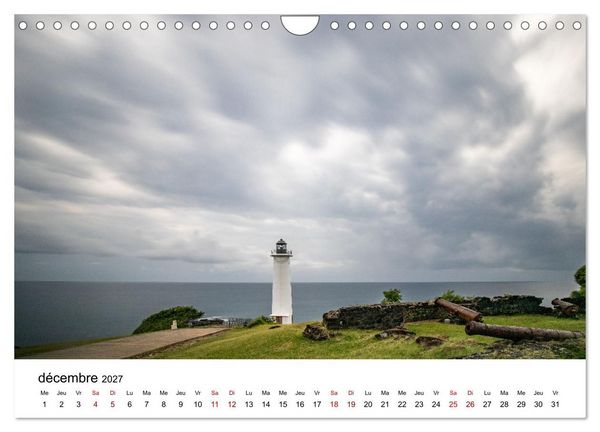 Produktbild: Guadeloupe - Antilles fran&ccedil;aises (Calendrier mural 2027 DIN A4 vertical), CALVENDO calendrier mensuel