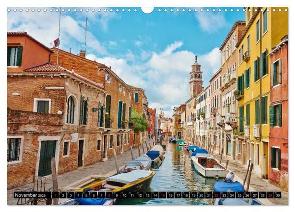 Produktbild: Besuch in Venedig (Wandkalender 2026 DIN A3 quer), CALVENDO Monatskalender