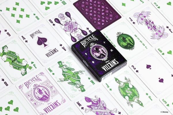 Produktbild: Bicycle Disney - Green & Purple Villains