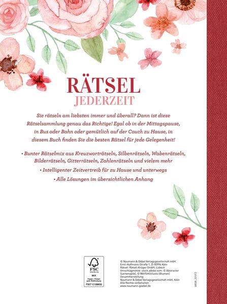 Produktbild: R&auml;tsel jederzeit
