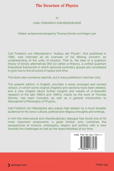 Produktbild: The Structure of Physics