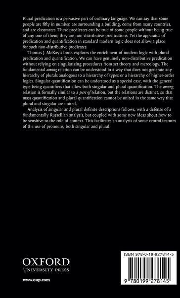 Produktbild: Plural Predication