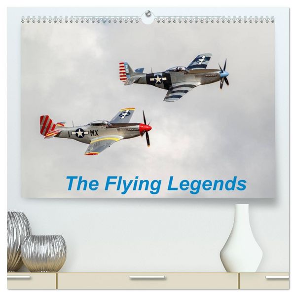 Produktbild: The Flying Legends (High Quality Premium Wall Calendar 2026 DIN A2 landscape),CALVENDO 12 Month Wall Calendar