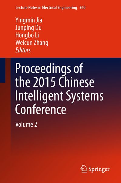 Produktbild: Proceedings of the 2015 Chinese Intelligent Systems Conference