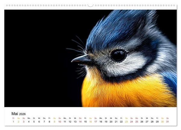 Produktbild: Wilde Heimat - V&ouml;gel unserer Natur (Wandkalender 2026 DIN A2 quer), CALVENDO Monatskalender